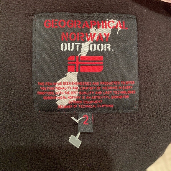 geographical Norway red outdoor soft-shell jacket - Picture 8 of 8